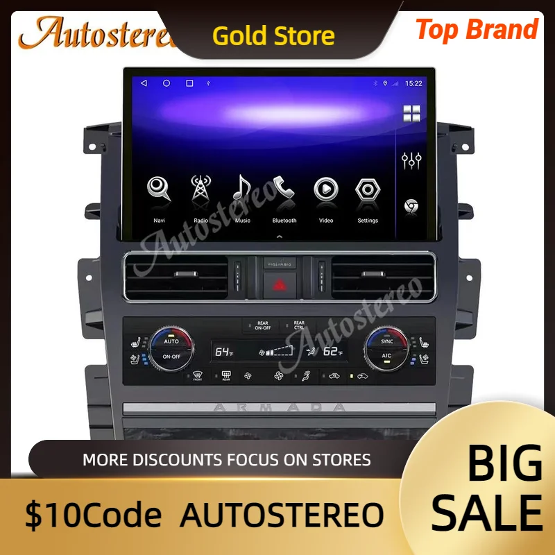 

13.3 Inch Auto Stereo Android 10 For Nissan Amanda 2010-2022 Car GPS Navigation Head Unit Multimedia Player Radio Tape Recorder