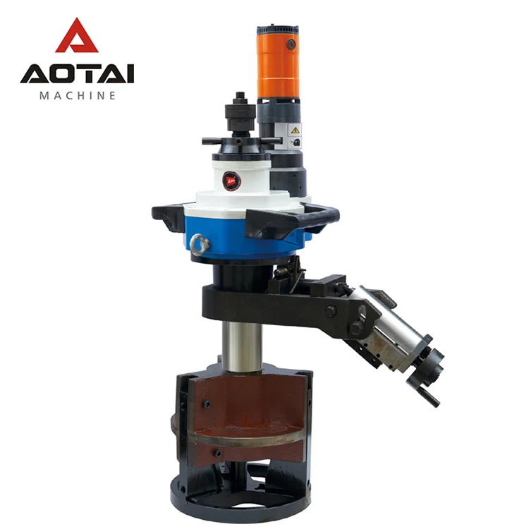 ISY-351-II Portable  Electric Pneumatic Inner Mounted Pipe Cold Facing Beveling Machine 150-330mm