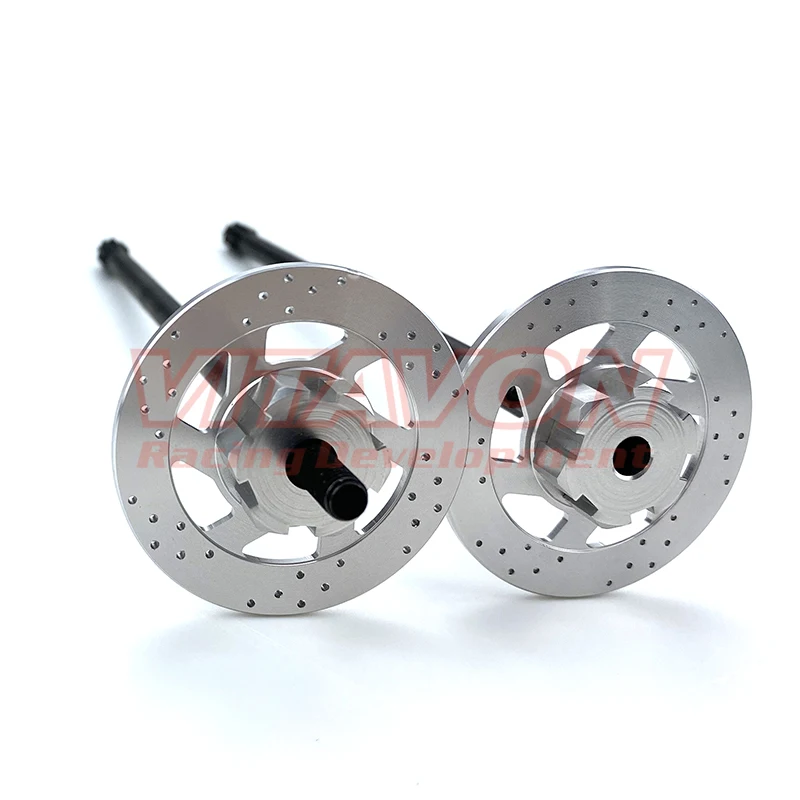 VITAVON Alu7075 Spline Rear Hub 17mm Hex + HD Steel Rear Shaft sells a pair for TRAXXAS UDR