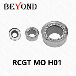 BEYOND 카바이드 인서트 RCGT 선반 커터 CNC, RCGT0702 RCGT10T3-MO H01 RCGT0501 RCGT0602 RCGT0803 RCGT1204 RCGT1605