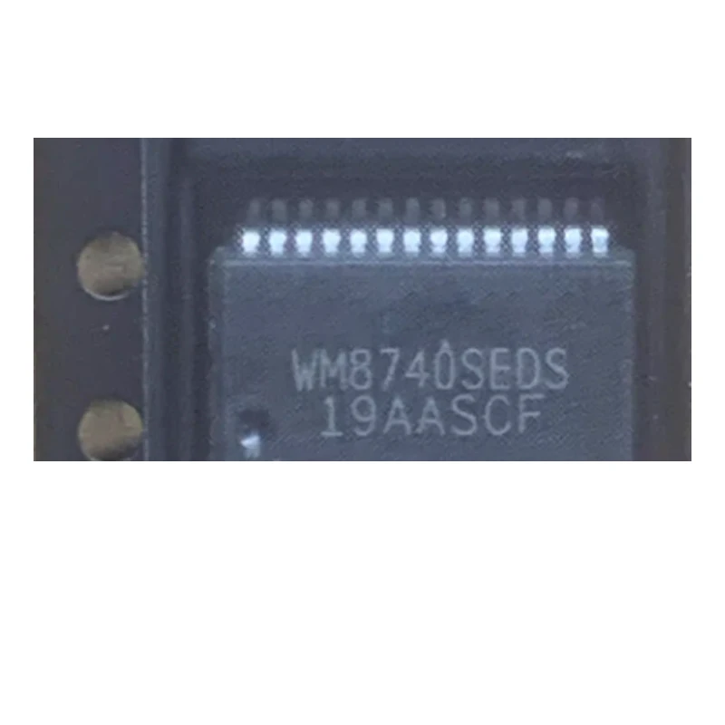 

WM8740SEDS/V WM8740SEDS Brand new original chip SSOP28 analog-to-digital converter