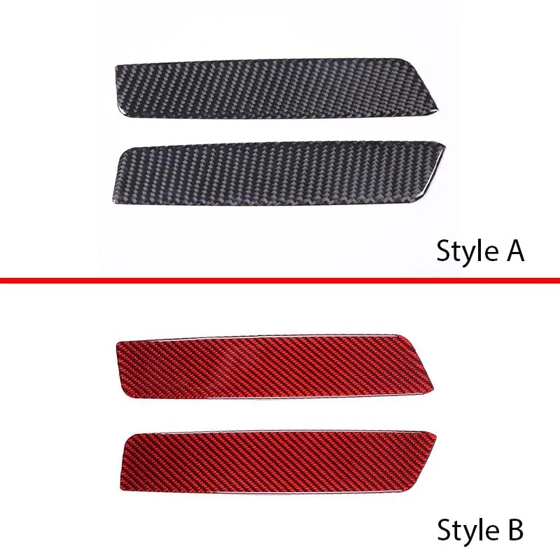 For Nissan 350Z Soft Carbon Fiber Front Bumper Front Lip Air Inlet Decorative Sticker Car Exterior Modification Accessories