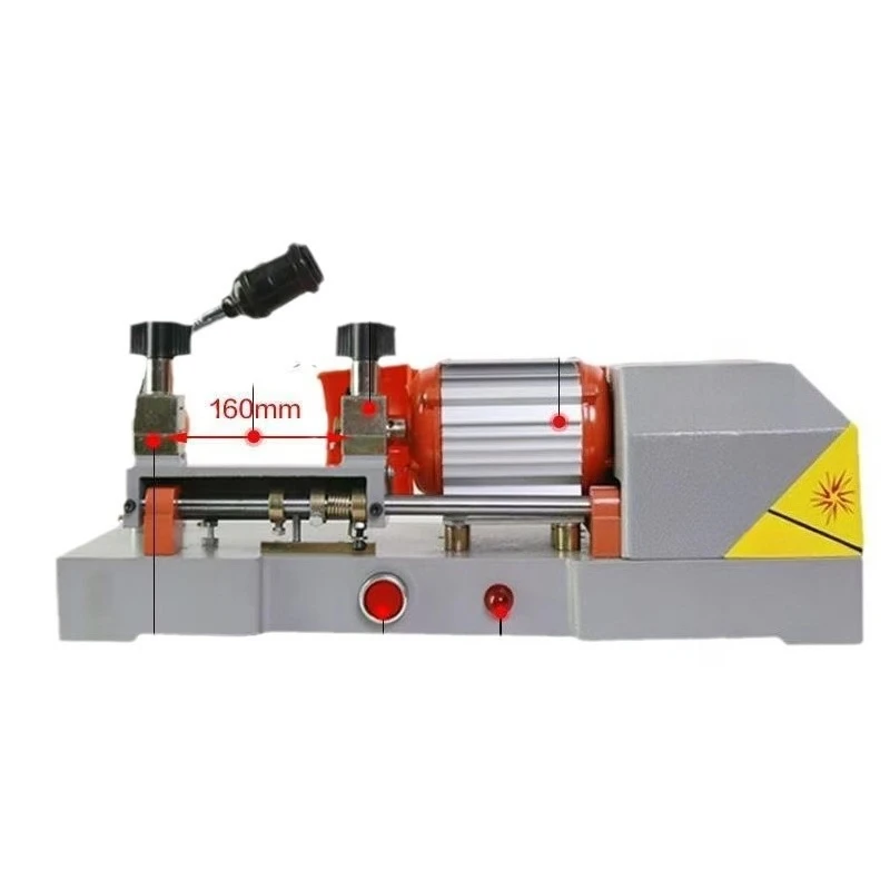 

Extended fixture, horizontal key dispensing machine, car key copying machine