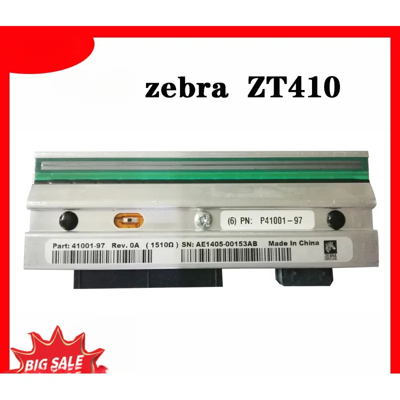 

Для оригинальной печатающей головки Zebra ZT410 ZT411, ленточная головка 300 точек на дюйм P1058930-010