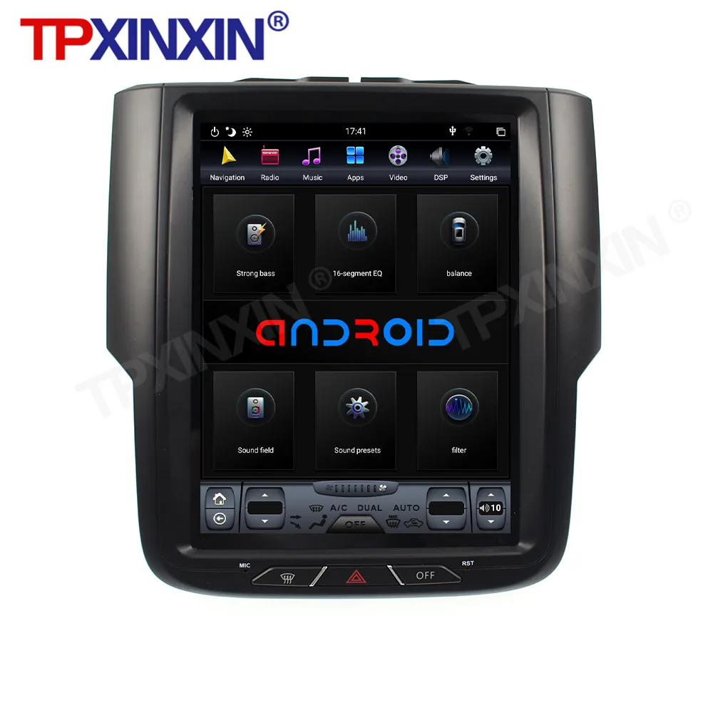 

10.4 Inch Screen Car Radio For Dodge Ram1500 2013-2018 Car GPS Navigation Multimedia stereo Player DSP Head Unit Android Carplay
