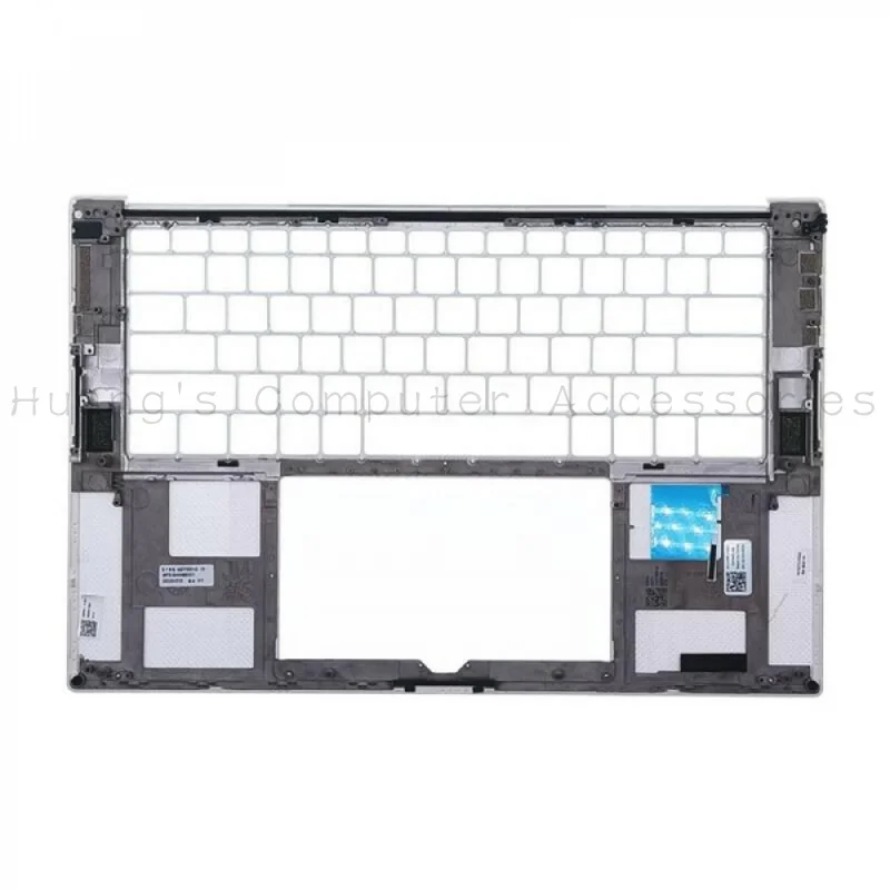 SS+New Palmrest C Shell UK Large Return Key PN:0VHN0D VHN0D For Dell XPS 15 9520 9530 Precision 5570 Laptop Upper Case