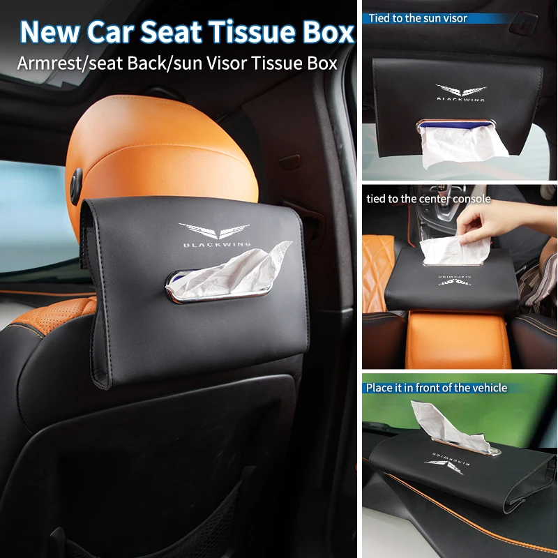 Leather Car Seat Ba…