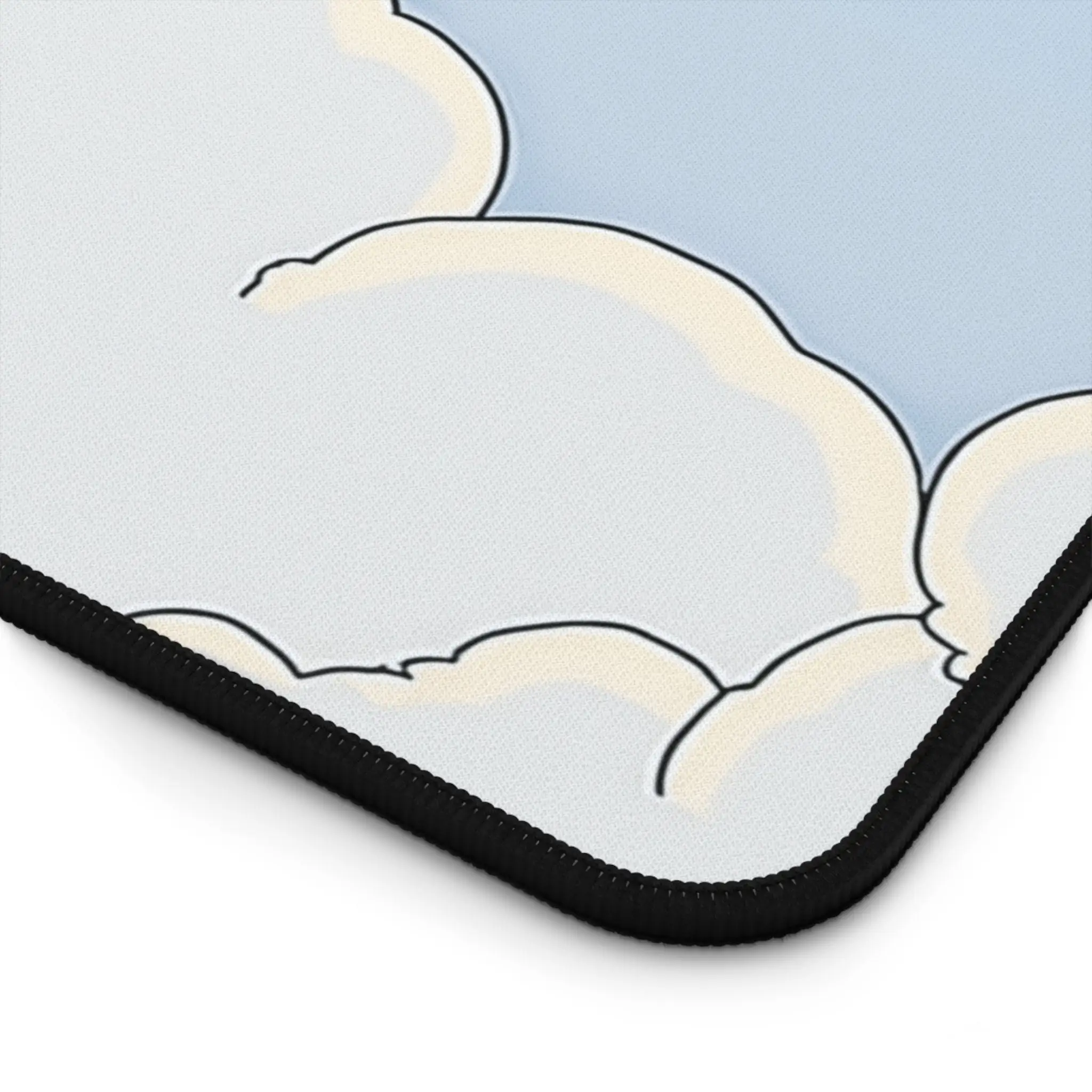 Tapis de bureau nuage mignon, tapis de souris de jeu XXL antidérapant et imperméable, tapis de décoration de bureau de jeu, un cadeau parfait pour les amis.