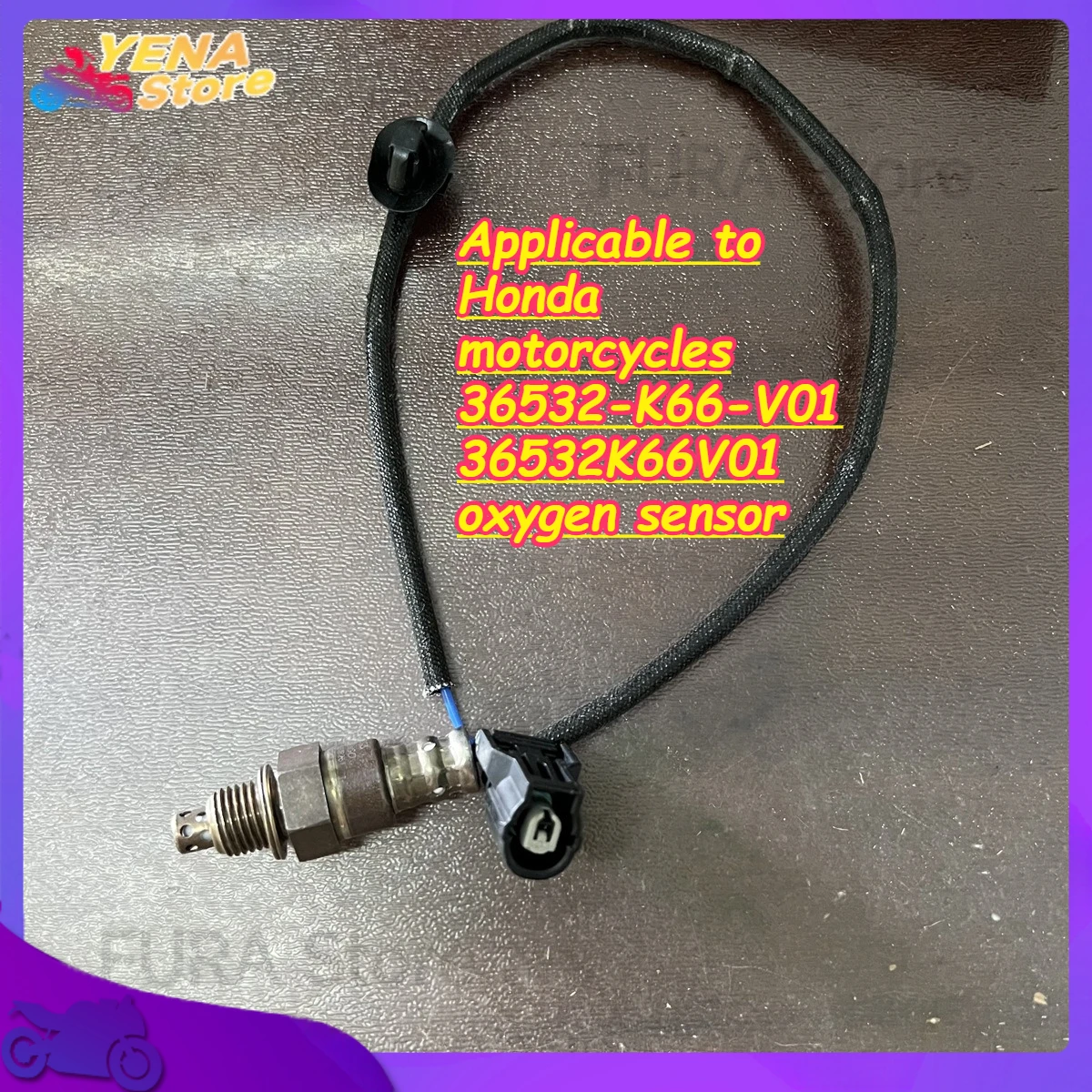 

Oxygen sensor probe O2 is applicable to Honda motorcycles 36532-K66-V01 36532K66V01 oxygen sensor