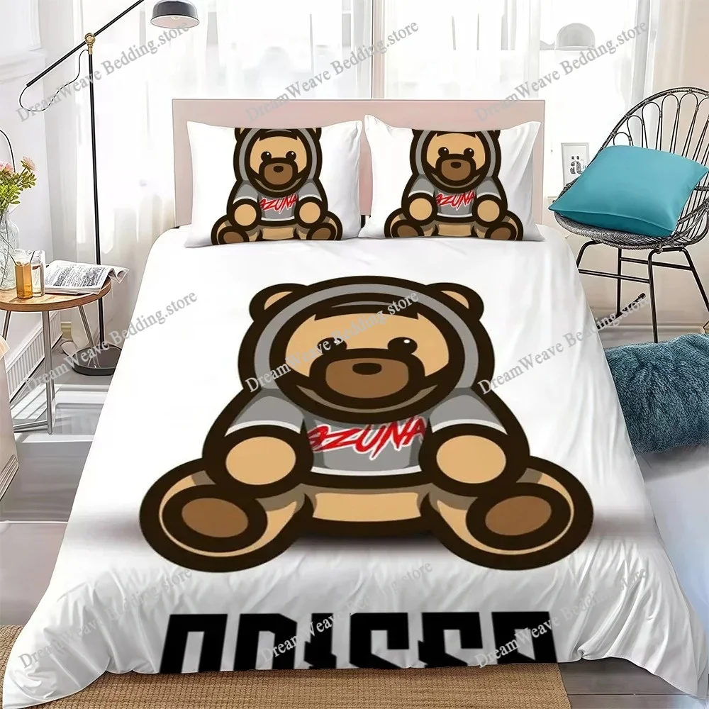 O-Ozuna Rapper Duvet Cover Set Home Style Bedding Soft Laundry Cotton Bed Student Dormitory Gift