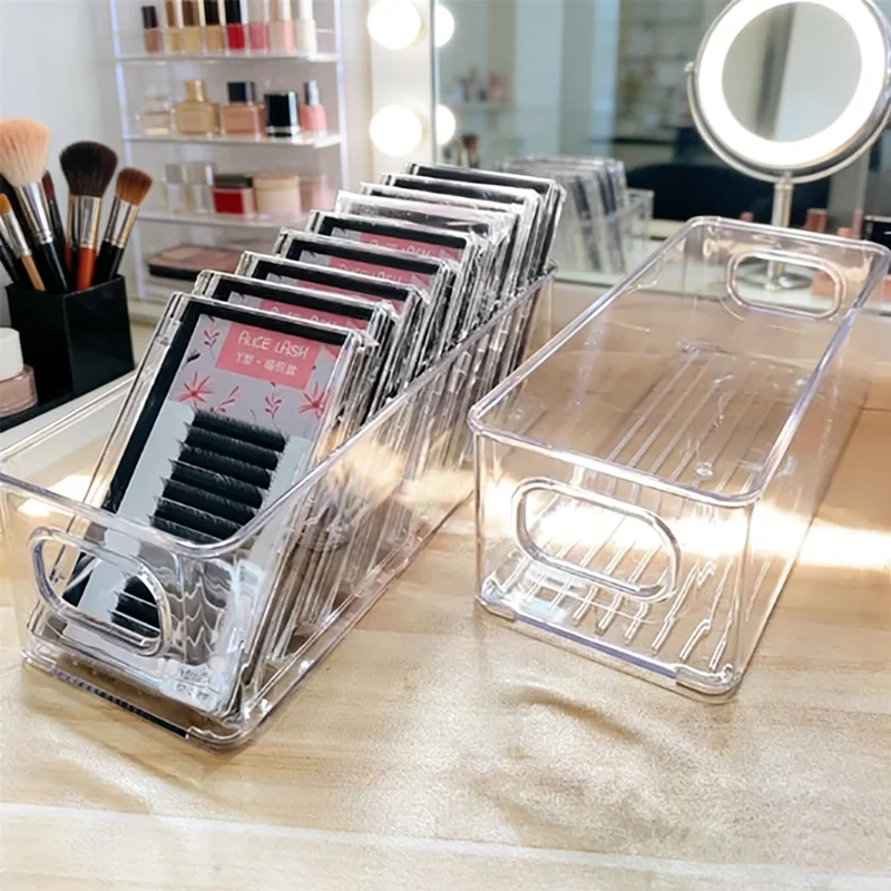 2026 NEW HUA False Eyelash Storage Box 1Pc for Eyelash Extension Tool Organizer Lash & Cosmetic Makeup Accessories Storage Box