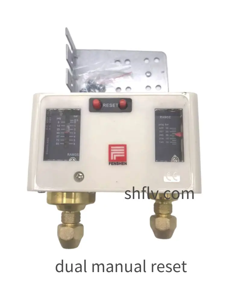 เย็นหน่วยความดันสวิทช์รีเลย์ P830HME P830E P830HLME P830HHME ด้วยตนเองหรืออัตโนมัติ Dual Pressure