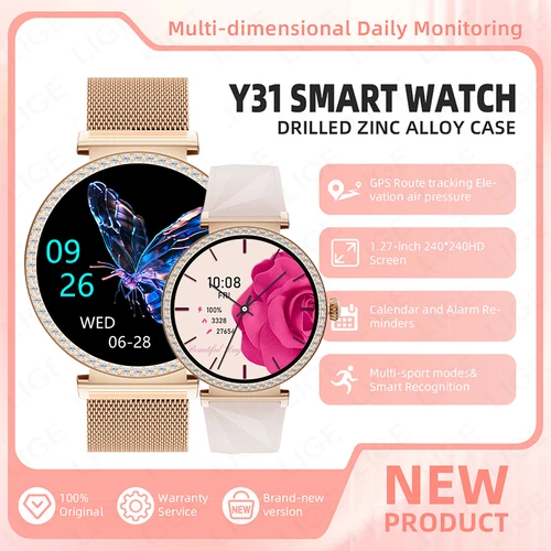 Nuevo Reloj Inteligente Diamond 2026 Para Mujer, Monitor De