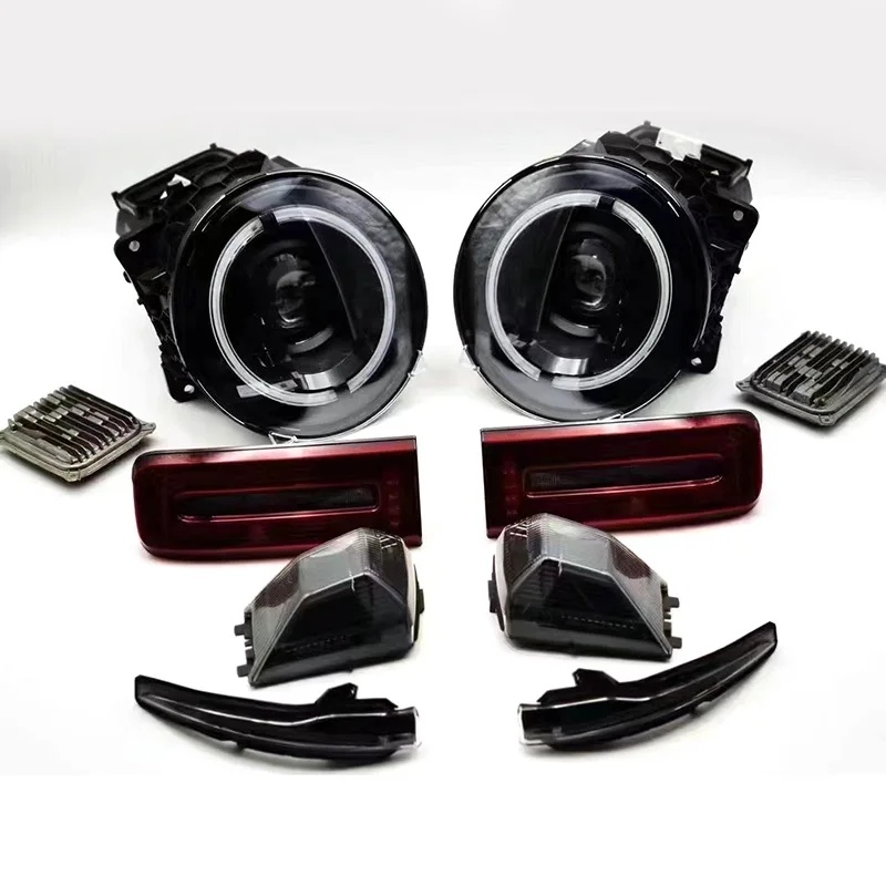 Lights  W464 LED Tail Corner Lights High/Low Beam 6000K Headlights New Condition Retrofit/Upgrade Universal