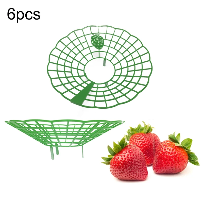 

Strawberry Plant Supports with 3 Sturdy Legs Strawberry Growing Racks Protector Frame Holder Cage From Mold Rot Dirt