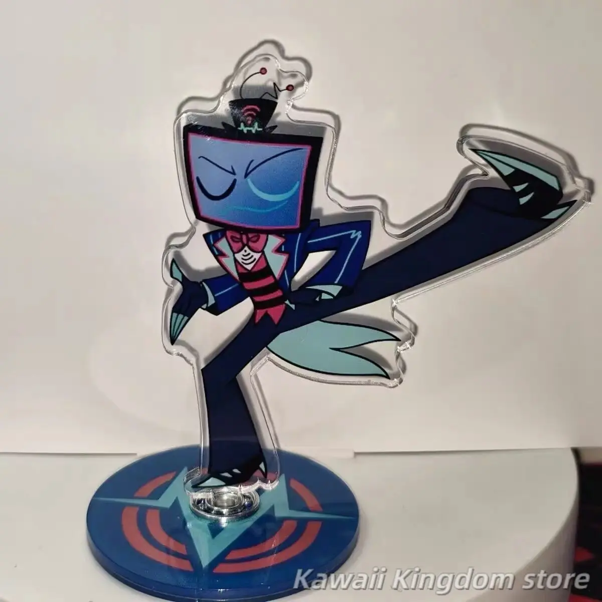 Vox Cosplay Anime Figure Rotate Acrylic Stand Model Plate Desk Decor Standing Sign Fans Gift