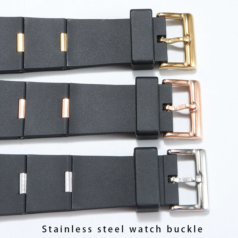 سوار سيليكون Breta-22x8 convex ، 24x8 ، مطاط ناعم ومريح ، للرجال والنساء