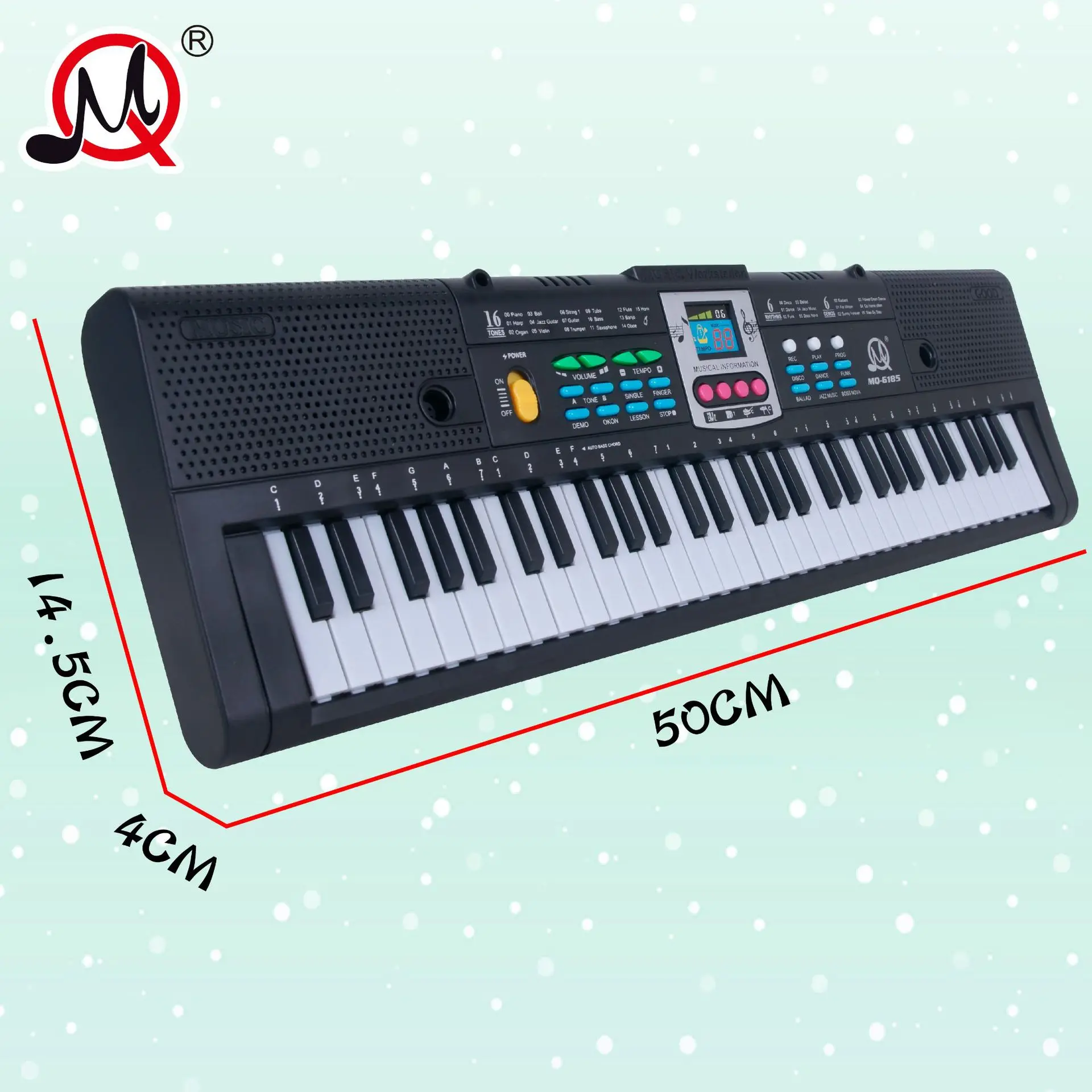 61 Keys Piano Musical Keyboard Music Instruments Children\'s Digital Electronic Organ Synthesizer for Kids