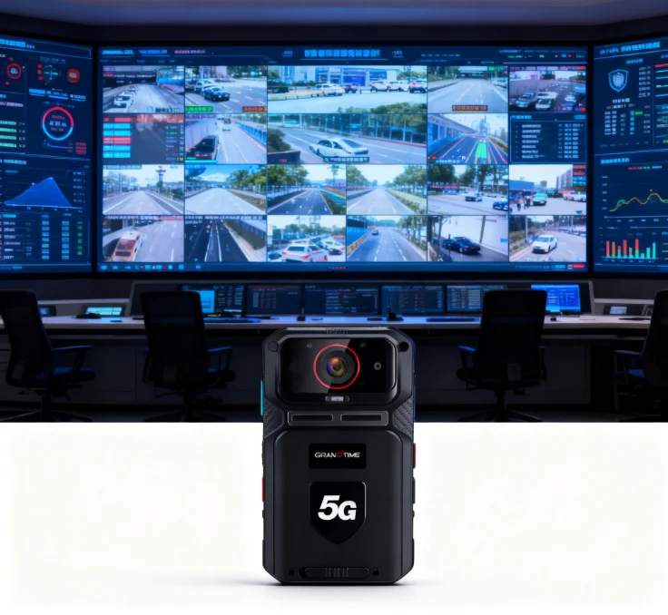 Smart City IOT Management 5G Body Worn Camera Audio Video PTT Intercom HD Mini Security Long Hours 4K Body Camera with Screen