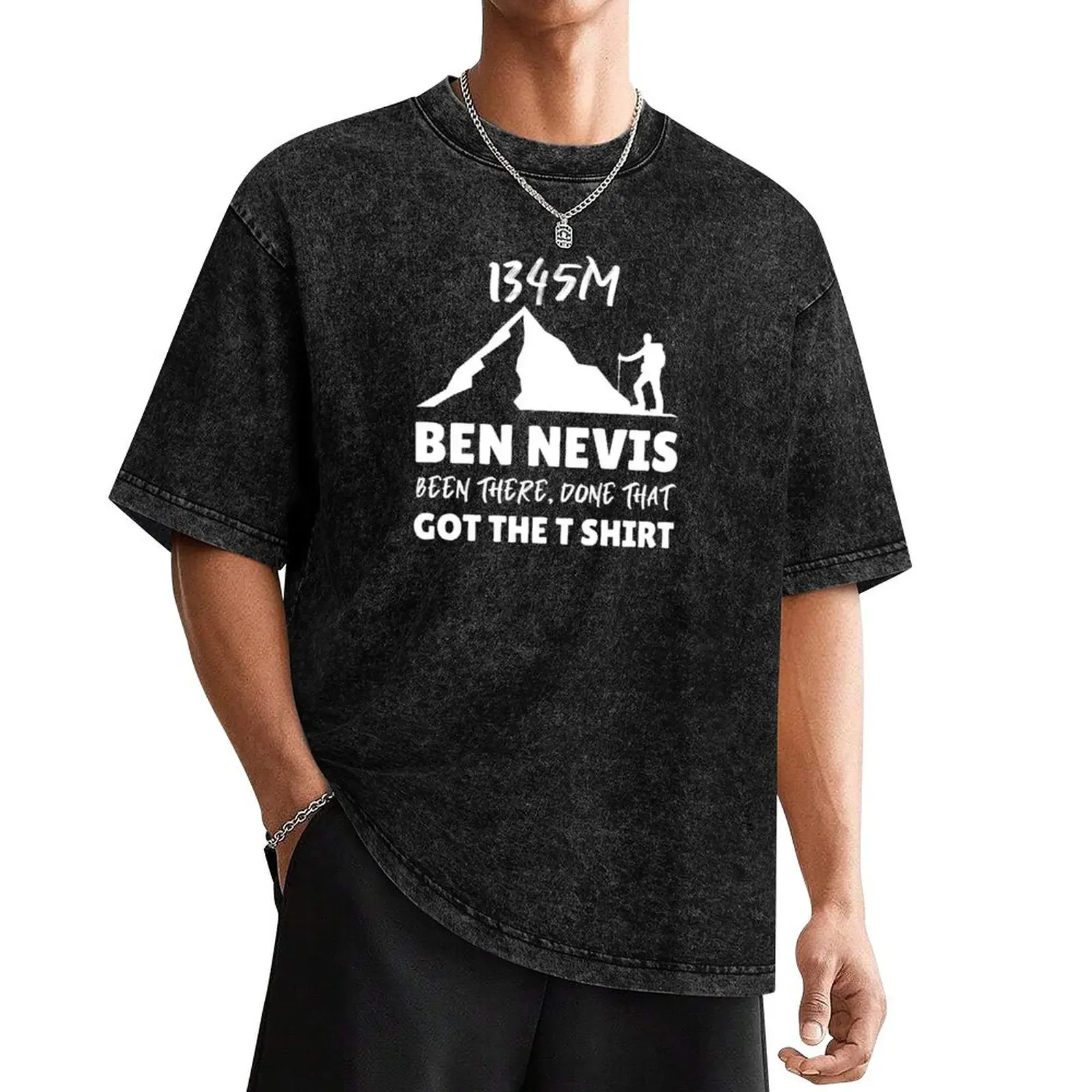 

Ben nevis, been there, done that, got the t shirt T-Shirt sports fans vintage t shirts t shirt men 100℅ cotton