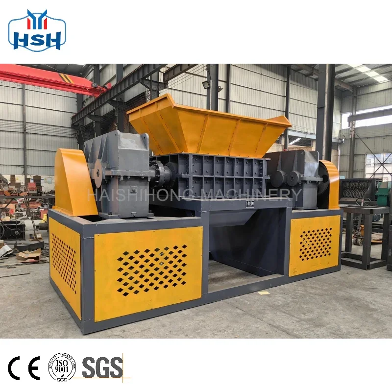 2024 Best Seller high productivity double shaft shredder scrap metal shredder Scrap steel  scrap iron  metal shredder