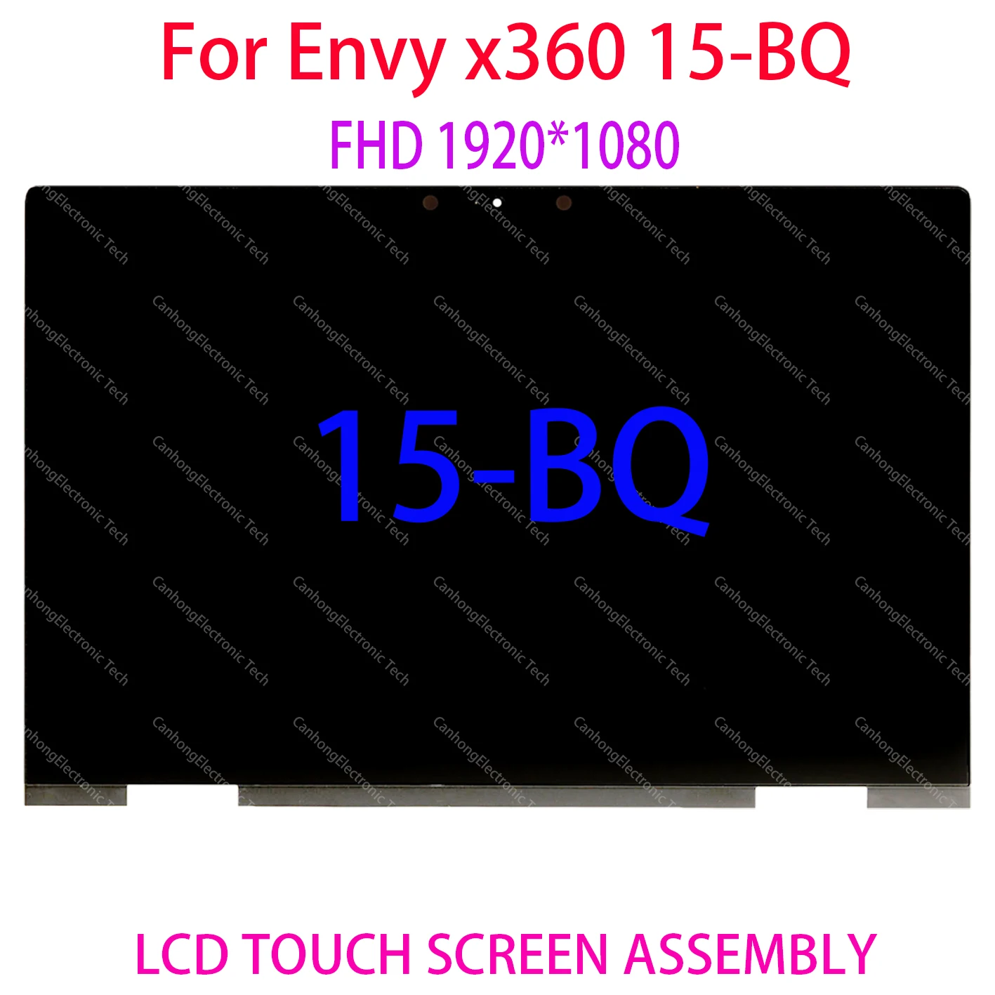 15.6'' FHD Laptop LCD LP156WF9-SPL1 For HP Envy X360 15-bq 15-bq009ur series Touch Screen Digitizer Assembly 924356-001