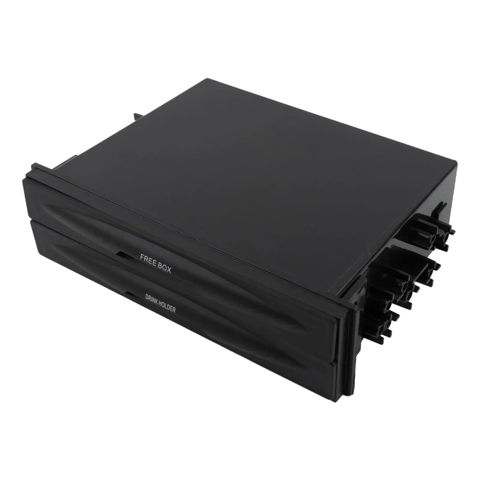 Center Console Organizer Storage Box ABS Material Quick Installation Reliable Quality Wear-resistant Practical Design