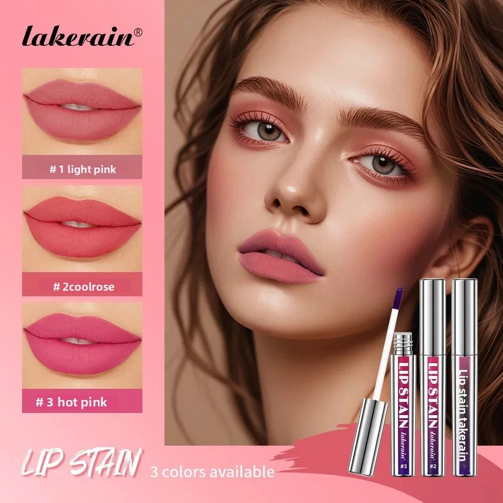 Matte Lip Stain Silver Pipe Peel-Off Lip Tint blijvende Moisturizer Waterdicht Zweetbestendig Non-stick Cup Peel off Lip Liner Pencil