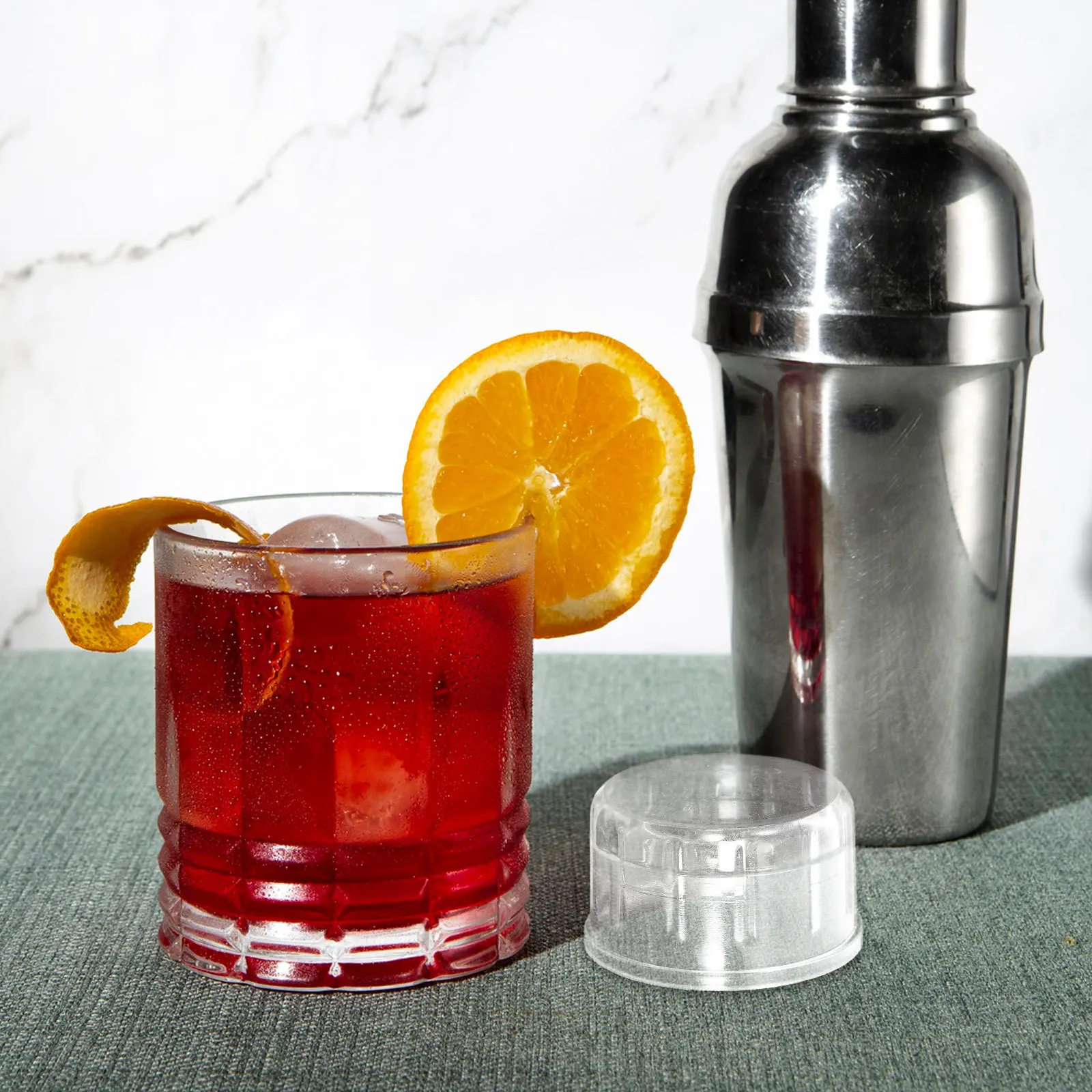 

20pcs Snow Shaker Lid Leakproof Replacement Cap For Shaker Cup Bottle Mixer Accessories Splash Proof Cocktail Cap Kitchen Bar