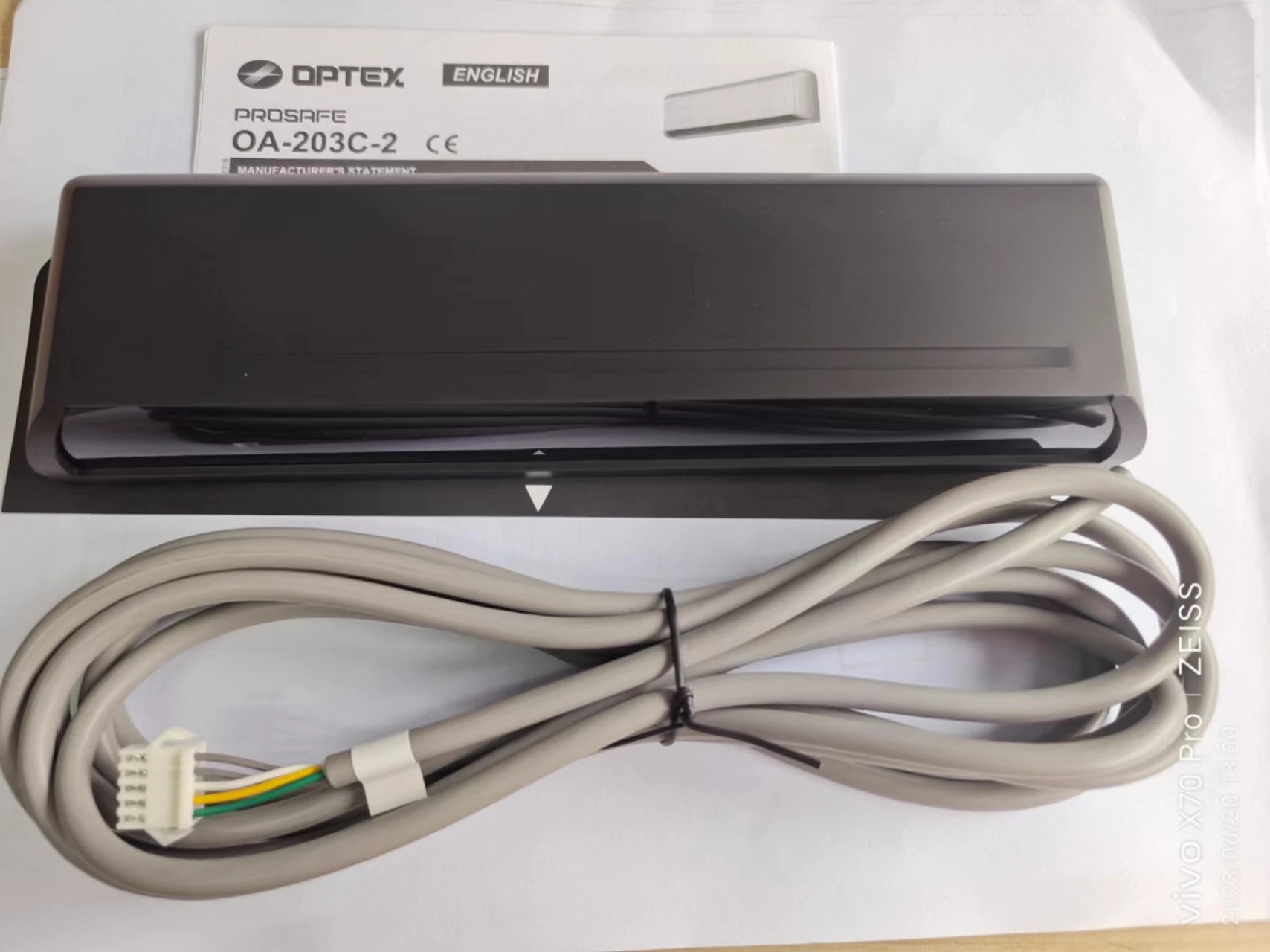 Imagem -06 - Optex Porta Automática Sensor Infravermelho Oa203c-2 Original