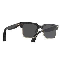 Bone Conduction Bluetooth Glasses Polarized Smart Sunglasses Can Be Customized Photochromic Anti-blue Light Prescription Lenses