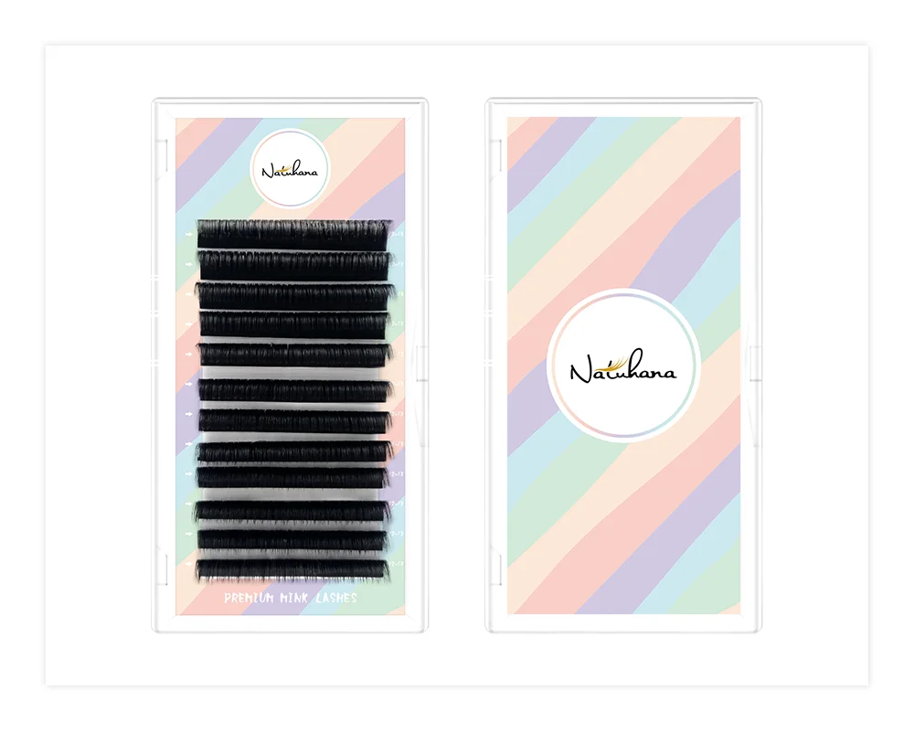 NATUHANA Easy Fan Fast Fanning Volume Lashes Autofans Fake Wimpernverlängerung Faux Nerz Wimpern für Make-up-Tools – Detail 19