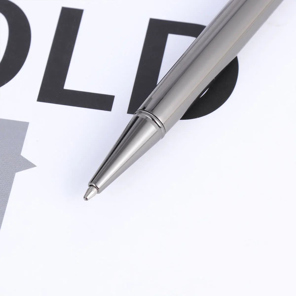 

2Pcs Reindeer Metal Ballpoint Pens Glass Diamonds Decorated Writing Pens for Students Workers Office School Supplies Grey