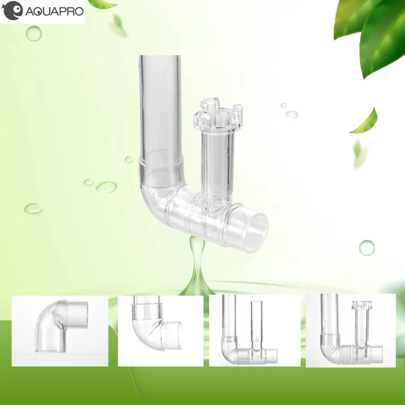 AQUAPRO Outlet Skimmer Fish Tank Aquarium Inflow Outflow Pipes Filter Accessories Water Fishbowl Foam Akvarium Supplies Fishing