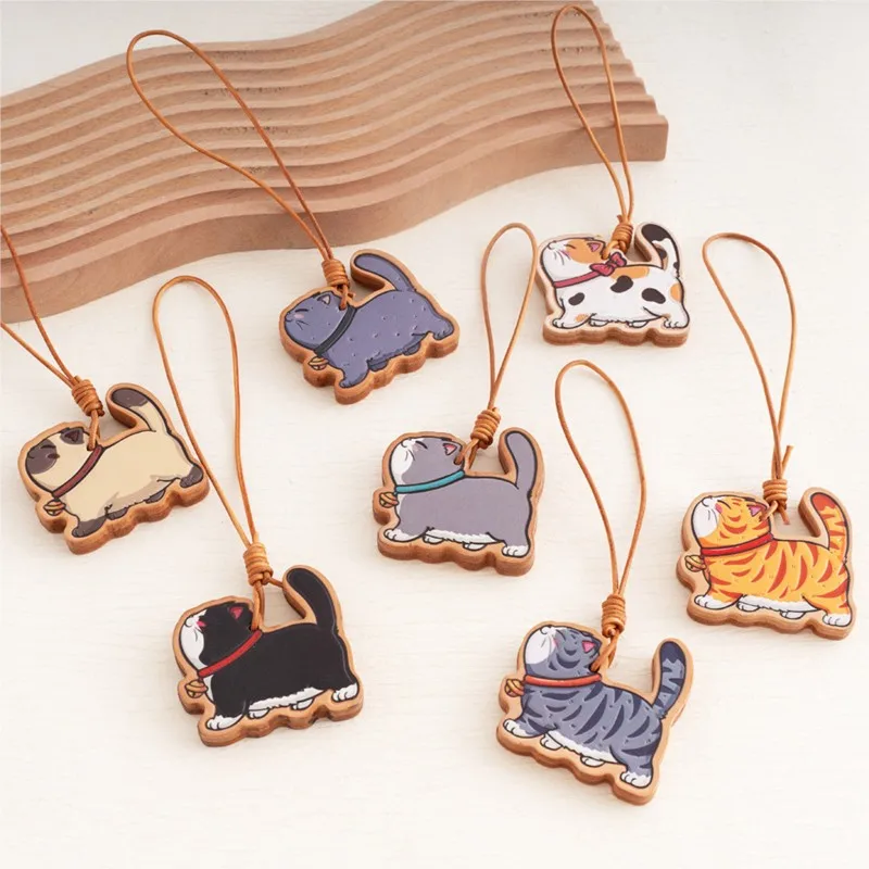 Exquisite Top Layer Cowhide Kitten Pendant 2025 Dog Paw Genuine Leather Bag Charm Handcrafted Cute Decoration Accessory