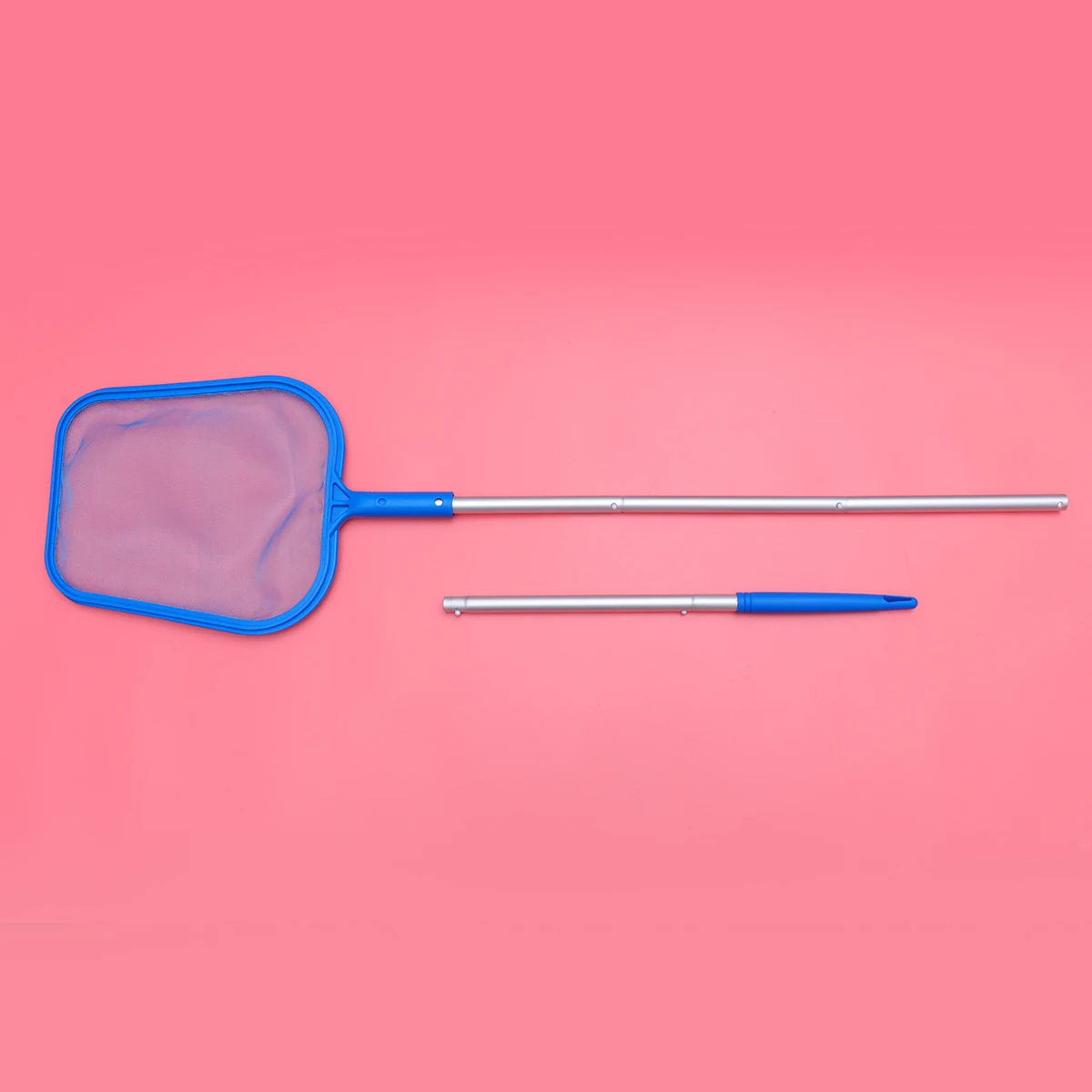 

48 Inch Leaf Rake Mesh Swimming Cleaning Net for Pools Ponds Hot Tubs Fountains High Quality Plastic Frame Durable Easy