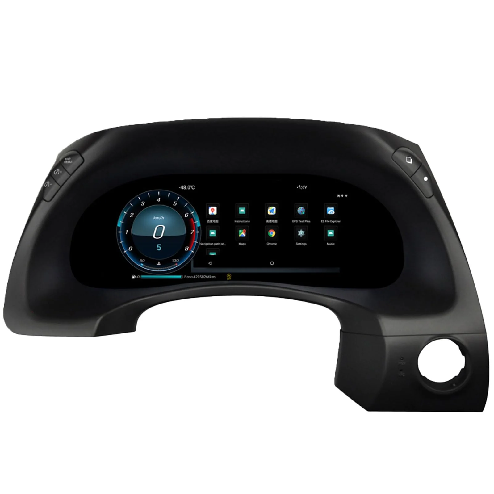 Upgrade Infiniti QX80 Dashboard with New LCD Digital Cluster Speedometer Panel for Auto Meter for Improved Performance