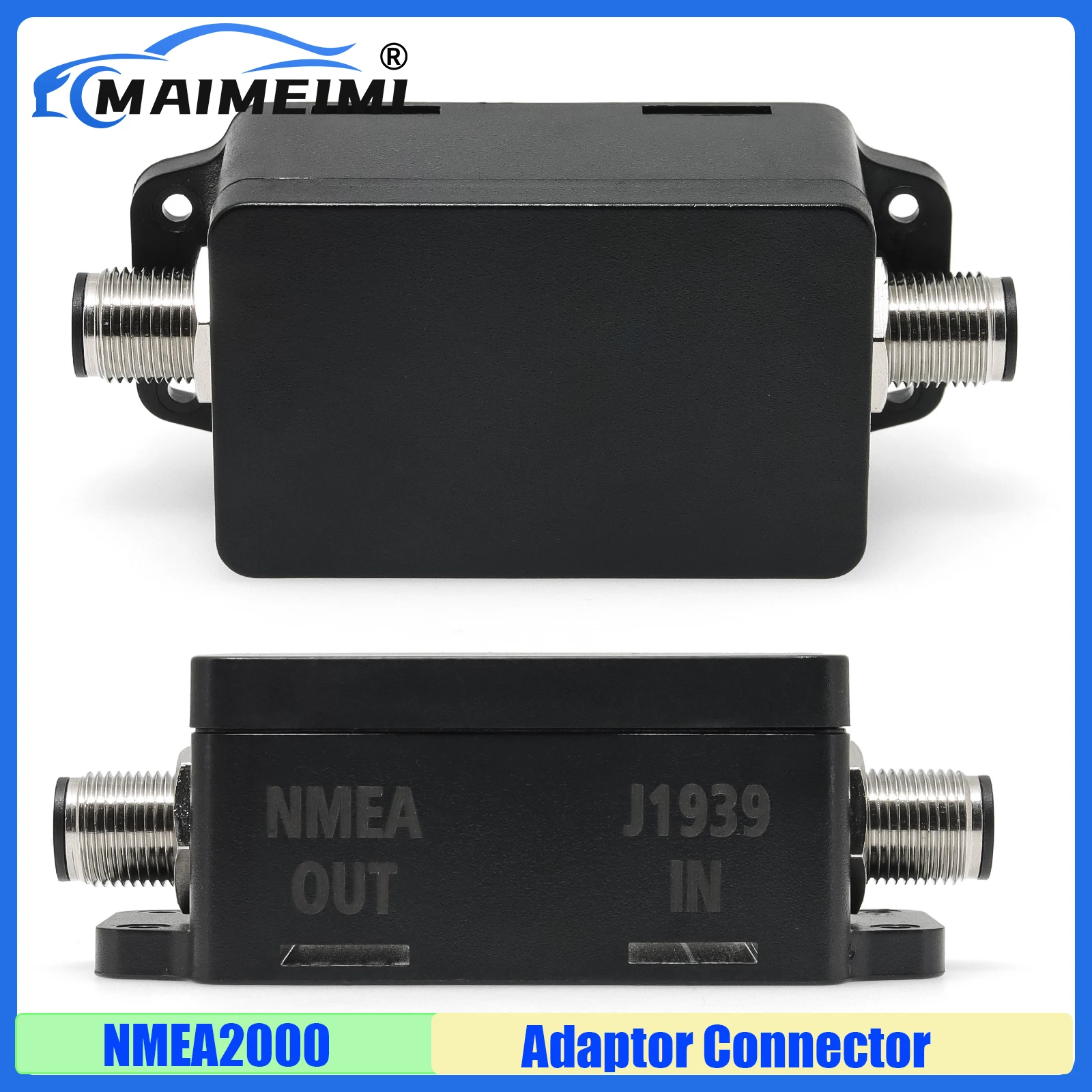 

MAIMEIMI NMEA2000 Adapter Connector J1939 Data Translated to NMEA 2000 Data Multifunction Converter for Convert Car Accessories