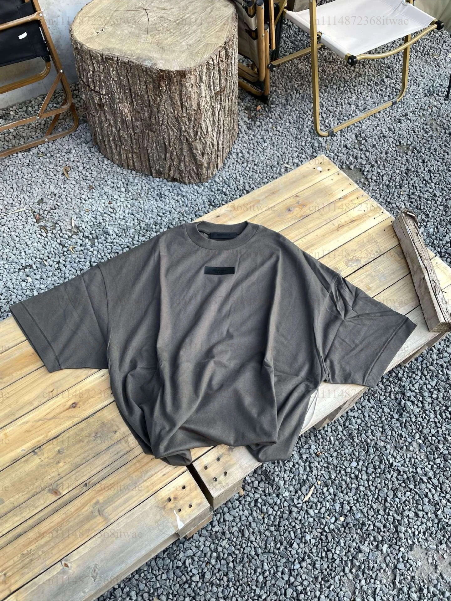 American High‑Street Loose Short Sleeve Tee Candy Bright Color Small Logo On Chest Crew‑Neck Soft Casual Streetwear T‑Shirt
