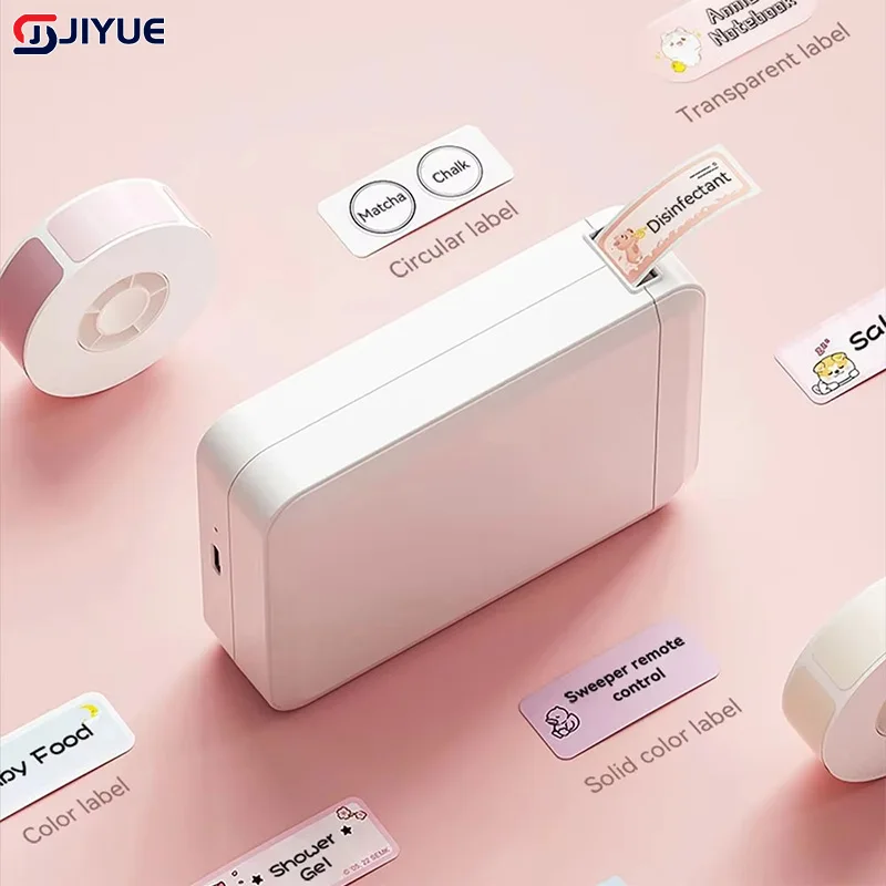 Mini Bluetooth Printer Thermal Self-adhesive Label Printer Portable Wireless Bluetooth Connection Mobile Phone Pocket Printer