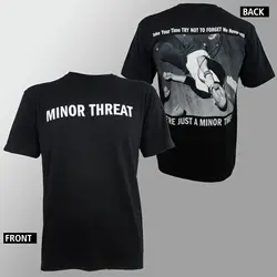 Authentic MINOR THREAT Band Just A T-Shirt S NEW