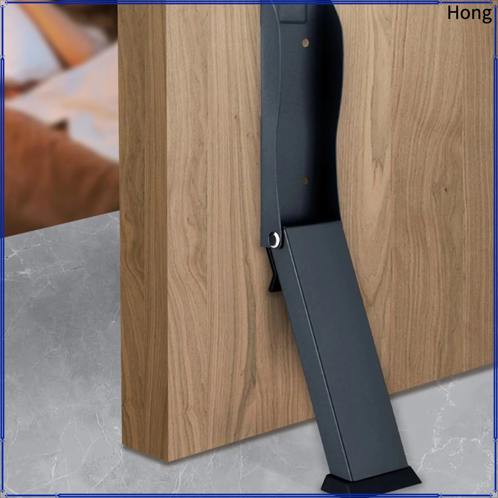 Door stopper, no drilling required, door blocker, anti-collision door jammer, new door plug, top door windproof door stopper