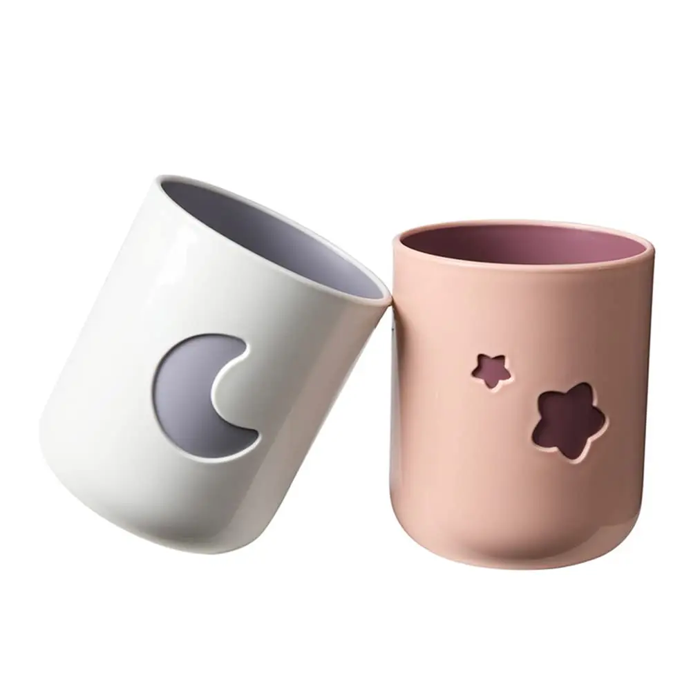 

Couple Toothbrush Cup 2Pcs,13.5ozTwo-Color Thickened Drinking Mug,Exquisite Toothbrush Holder