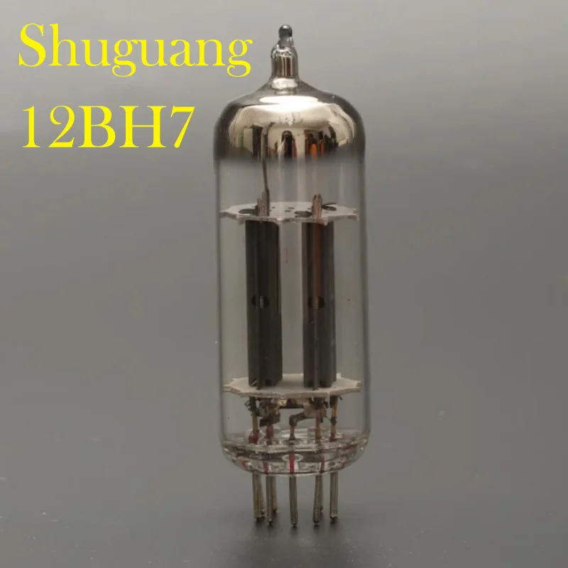 Вакуумная трубка Shuguang 12BH7 для самостоятельной сборки, комплект усилителя аудиоклапана Hi-Fi для электронной трубки, точное соответствие, оригинал
