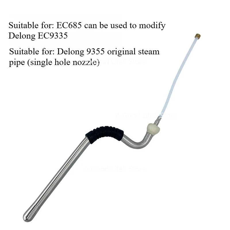 

Apply To EC9155/9355/9665/9255 Coffee Machine 885 Nozzle Single Three Hole Milk Foam for DELONGHI