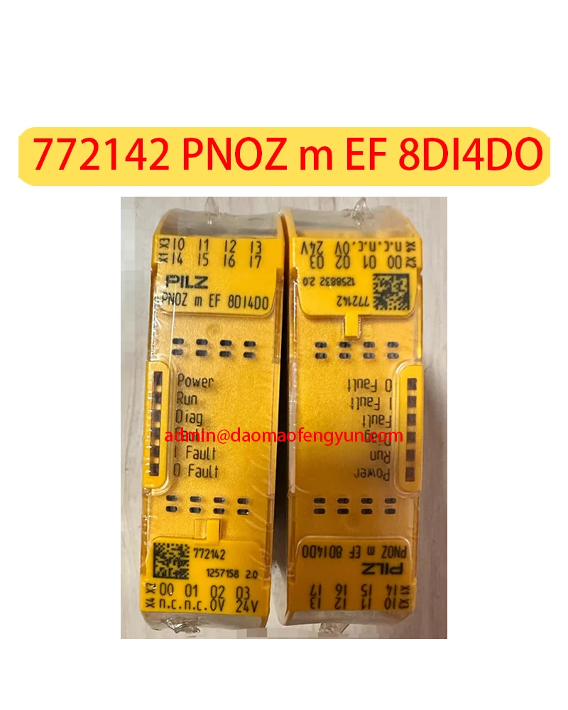 

772142 PNOZ m EF 8DI4DO Brand new Safety Relays，Fast shipping