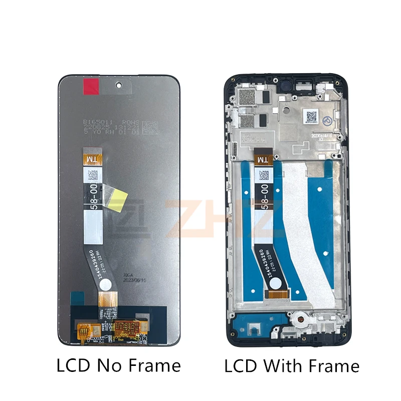 For Motorola Moto G32 LCD Display Touch Screen Digitizer Assembly With Frame For Moto G32 Display Replacement Repair Parts