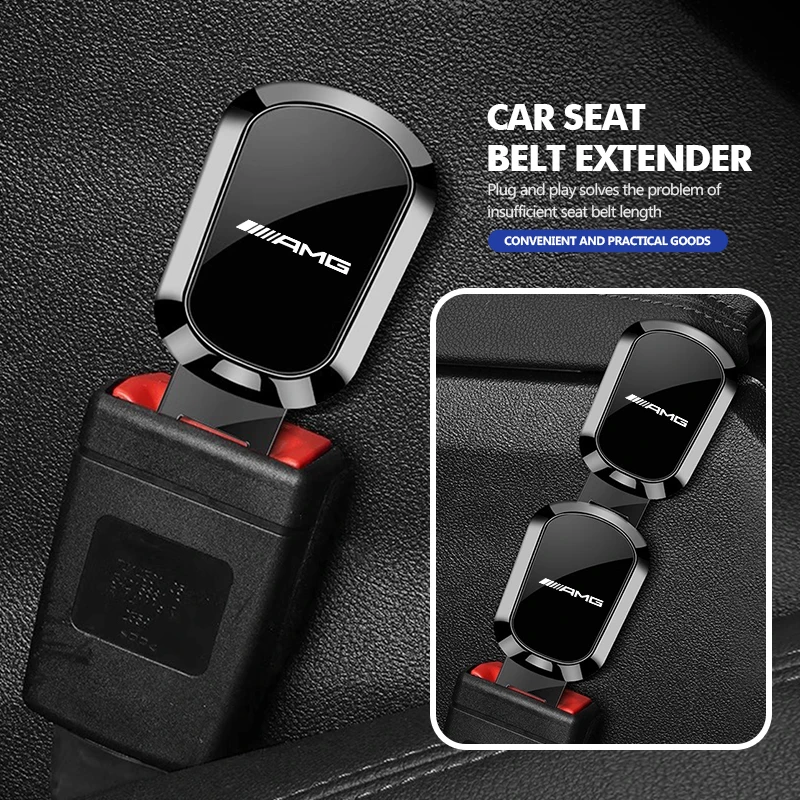 Универсальный автомобильный удлинитель ремня безопасности, кнопка удлинителя ремней безопасности для Mercedes Benz AMG A B C E S G Class A180 CLK CLA GLE GLC