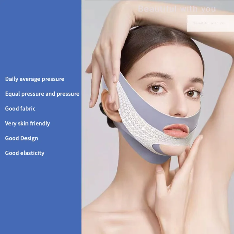 NewFace Slimming Bandage, V-Line Face Shaper & Double Chin Reducer, Anti-Wrinkle Facial Lifting Strap For Tightening & Skin Care