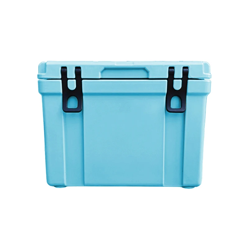 Insulated Rotomoulded ice Chest Meat Food Vegetable 25L Hard Sided Car Wine Cooler Box Fridge with the Handle and Pull Rod